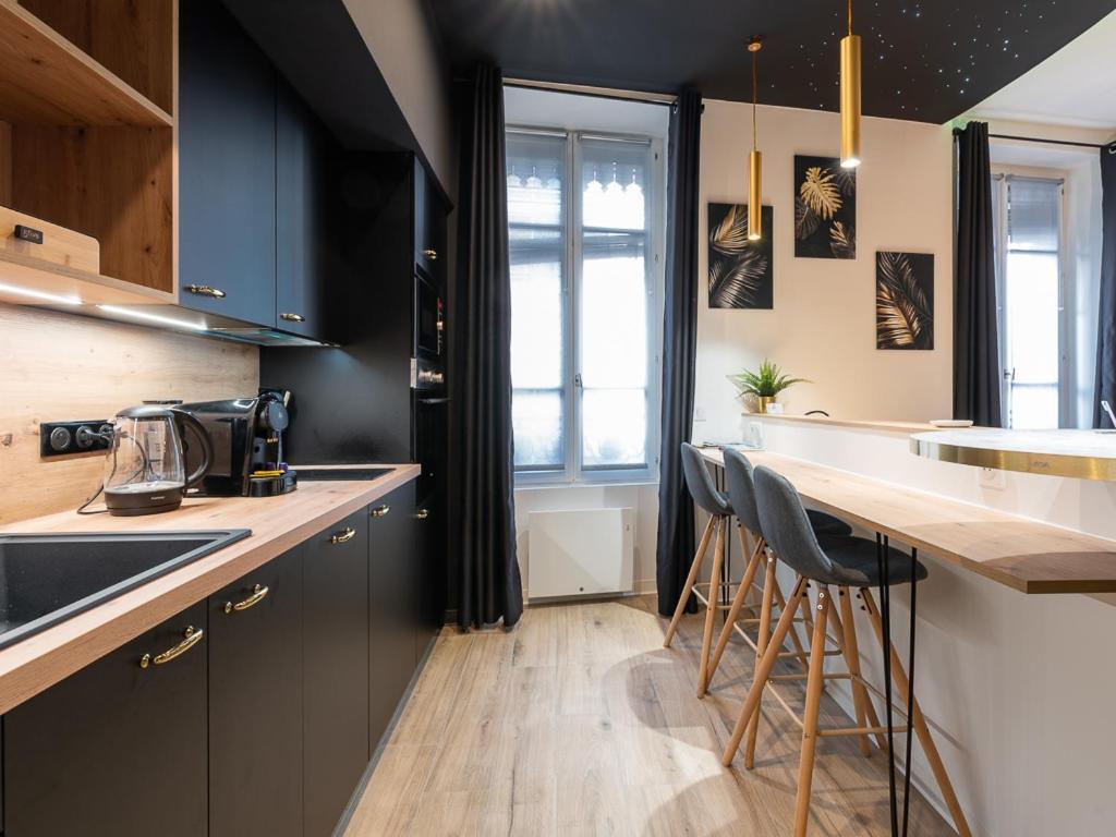 Appartement Chic Proche Bellecour Avec Parking Lião Exterior foto
